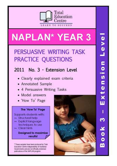 Yr 3 Extension Persuasive Writing